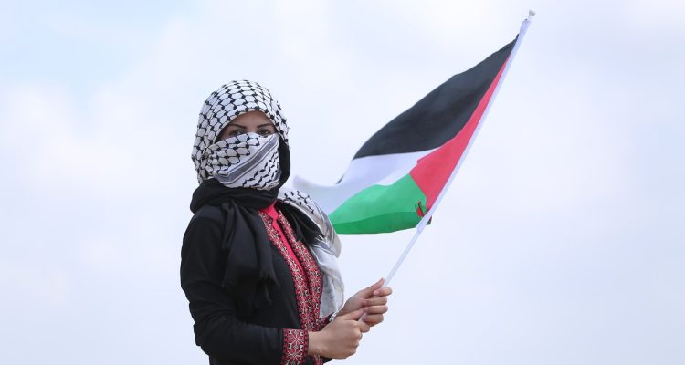 ilustrasi perempuan Palestina