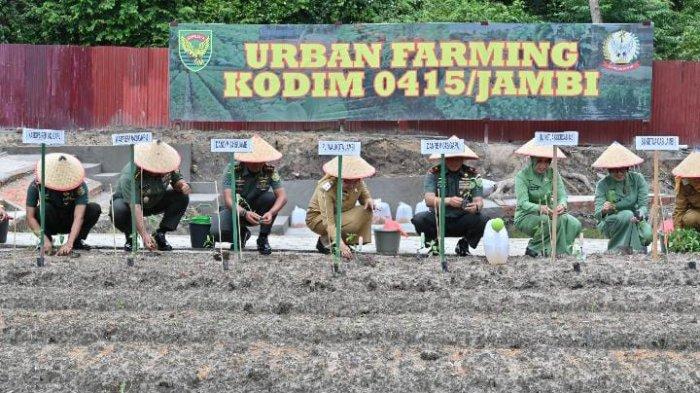Pj Wali Kota Jambi dan TNI
