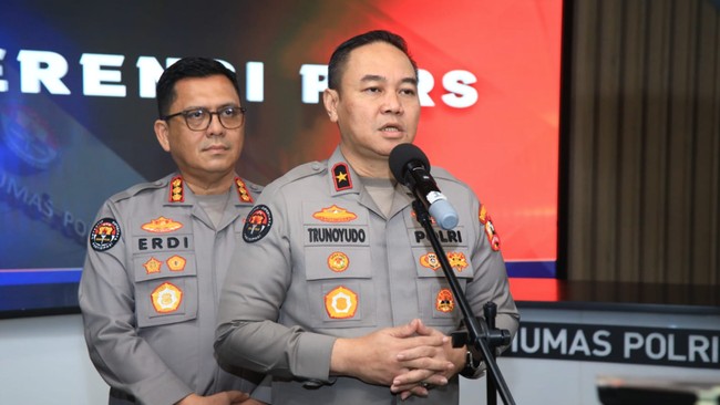 Karo Penmas Humas Polri Brigjen Trunoyudo Wisnu Andiko.