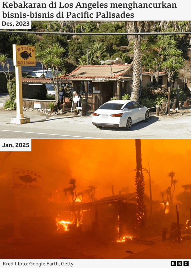 Palisades di Los Angeles