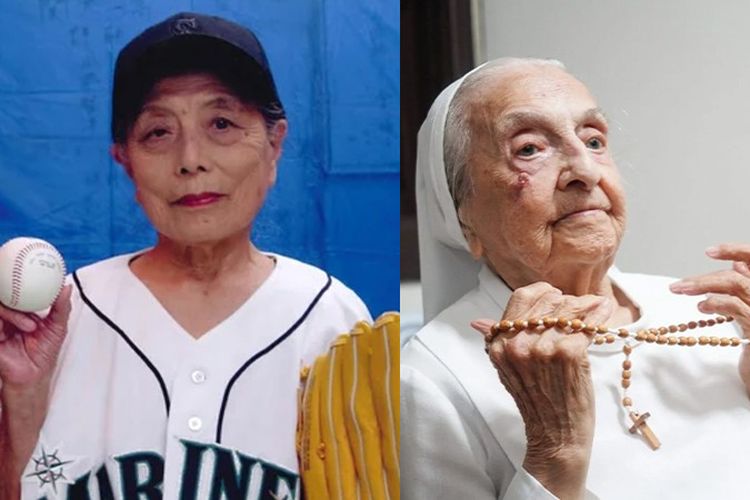 Tomiko Itooka (kiri) dan Inah Canabarro
