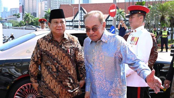 Prabowo dan Anwar Ibrahim