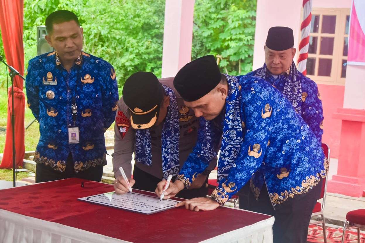 bupati dan kapolres sarolangun