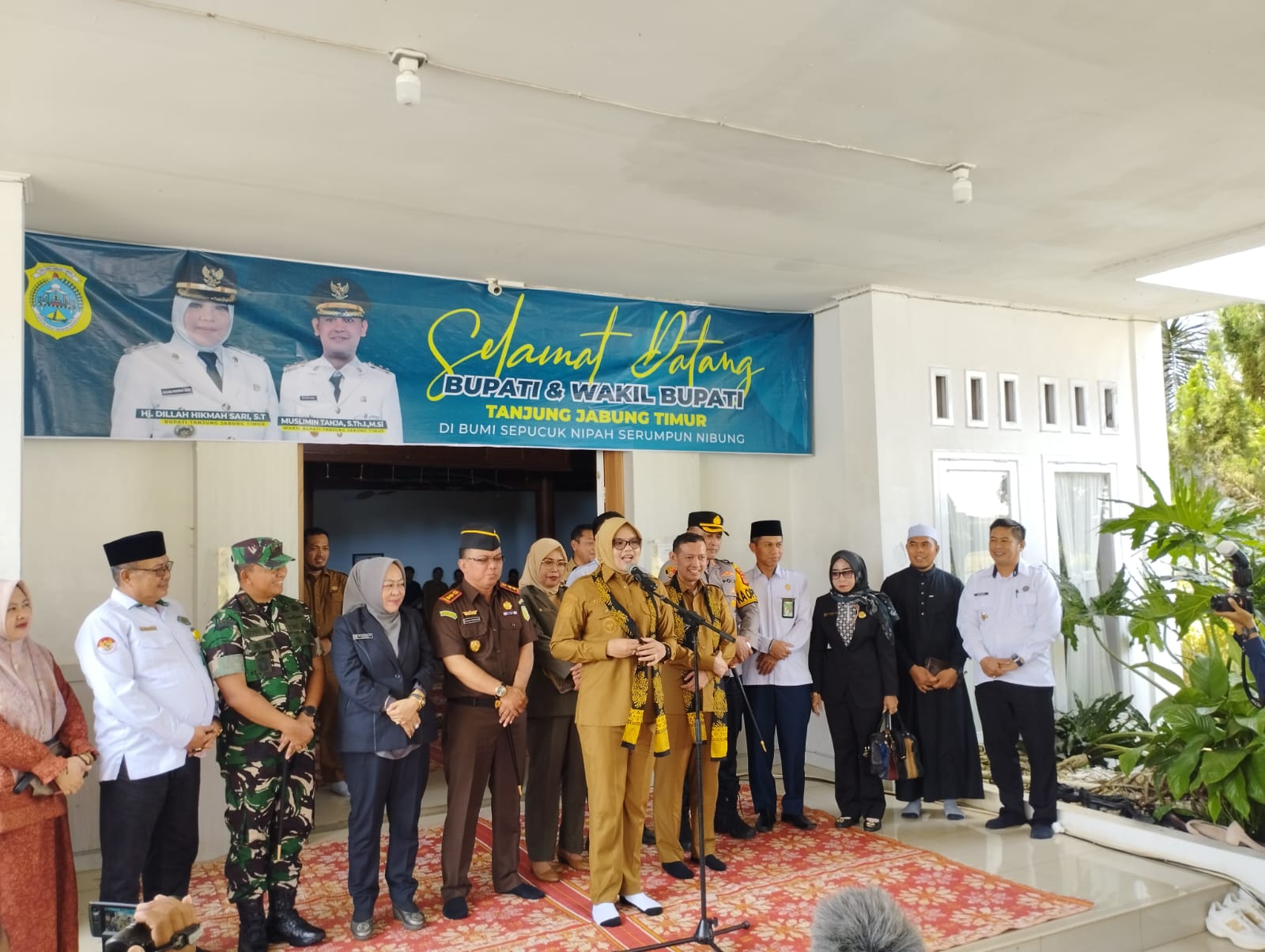Bupati dan Wakil Bupati Tanjung Jabung Timur