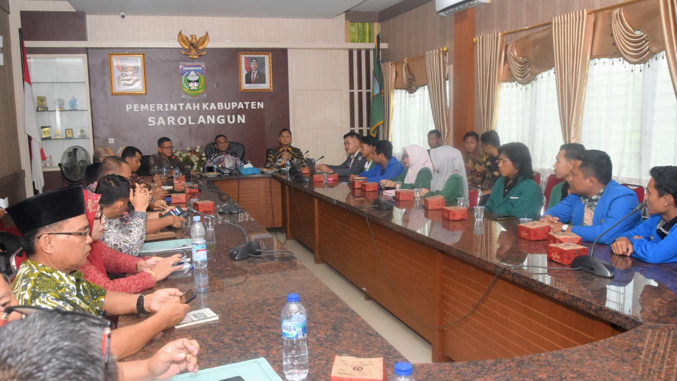 audiensi mahasiswa