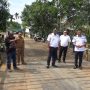 Jembatan Rano di Kelurahan Rano, Kabupaten Tanjab Timur